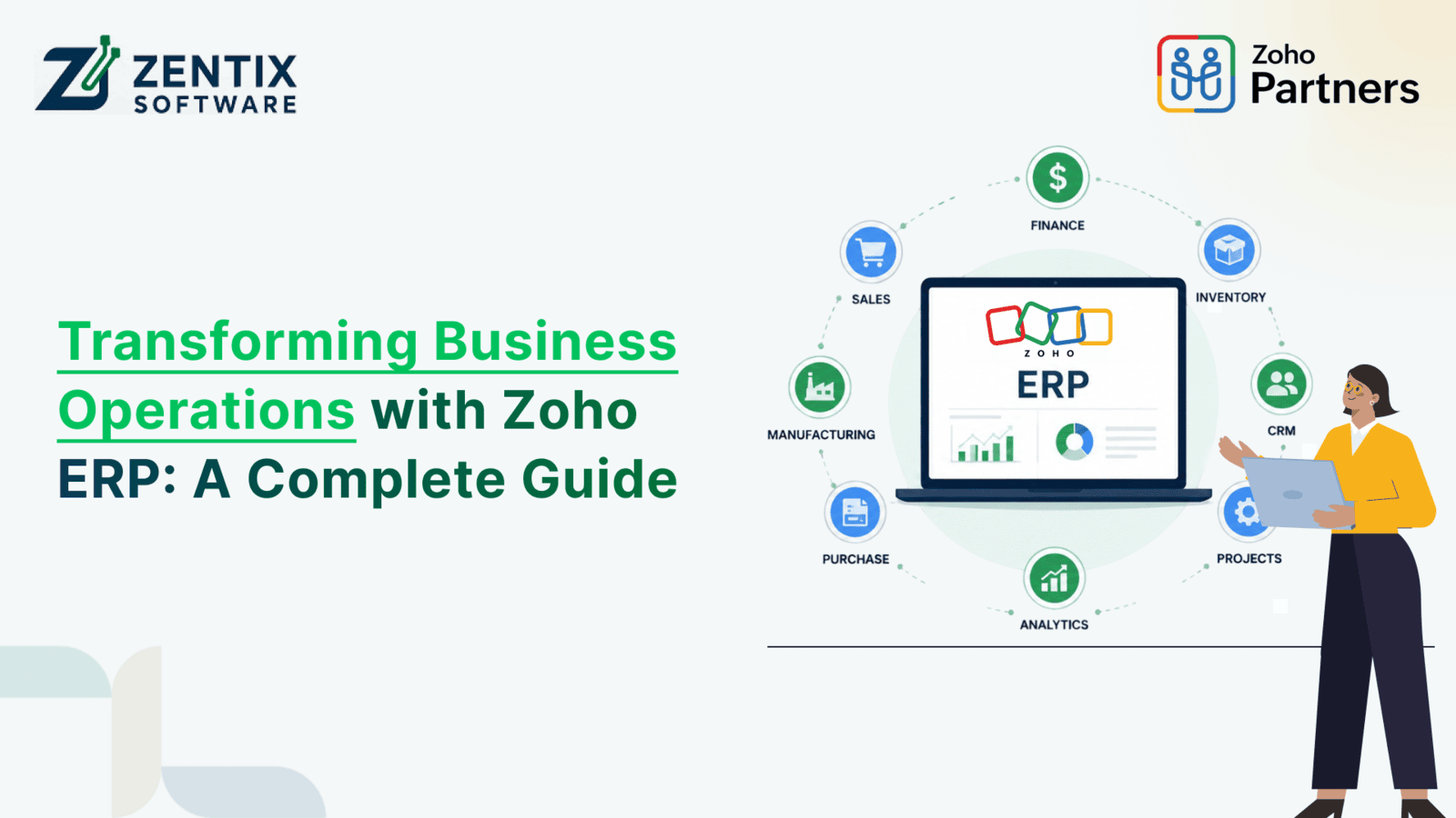 Transforming Business Operations with Zoho ERP: A Complete Guide